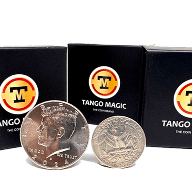 Super Scotch and Soda (US Quarter and Half Dollar) by Tango Magic (D0198)